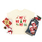 Coquette Christmas Collage | Toddler Graphic Short Sleeve Tee