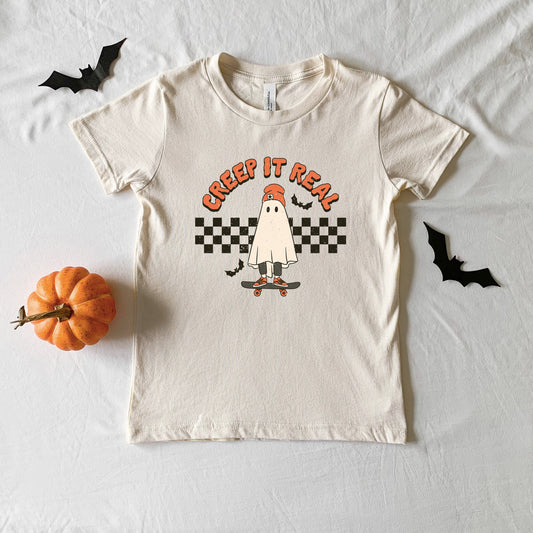 Creep It Real Skate Board | Toddler Graphic Short Sleeve Tee