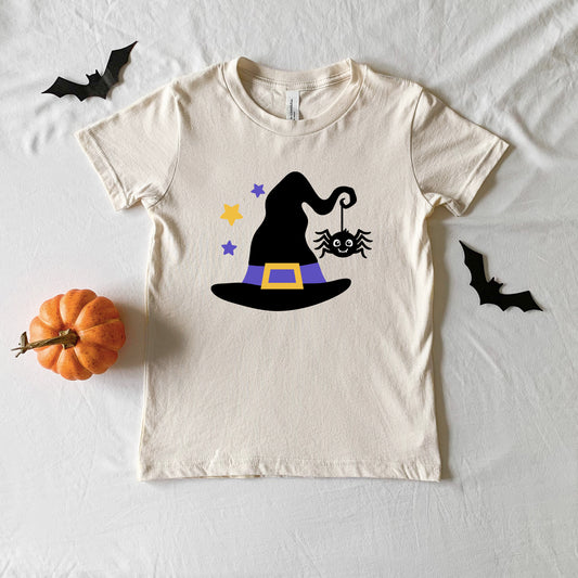 Witch And Spider | Toddler Graphic Short Sleeve Tee