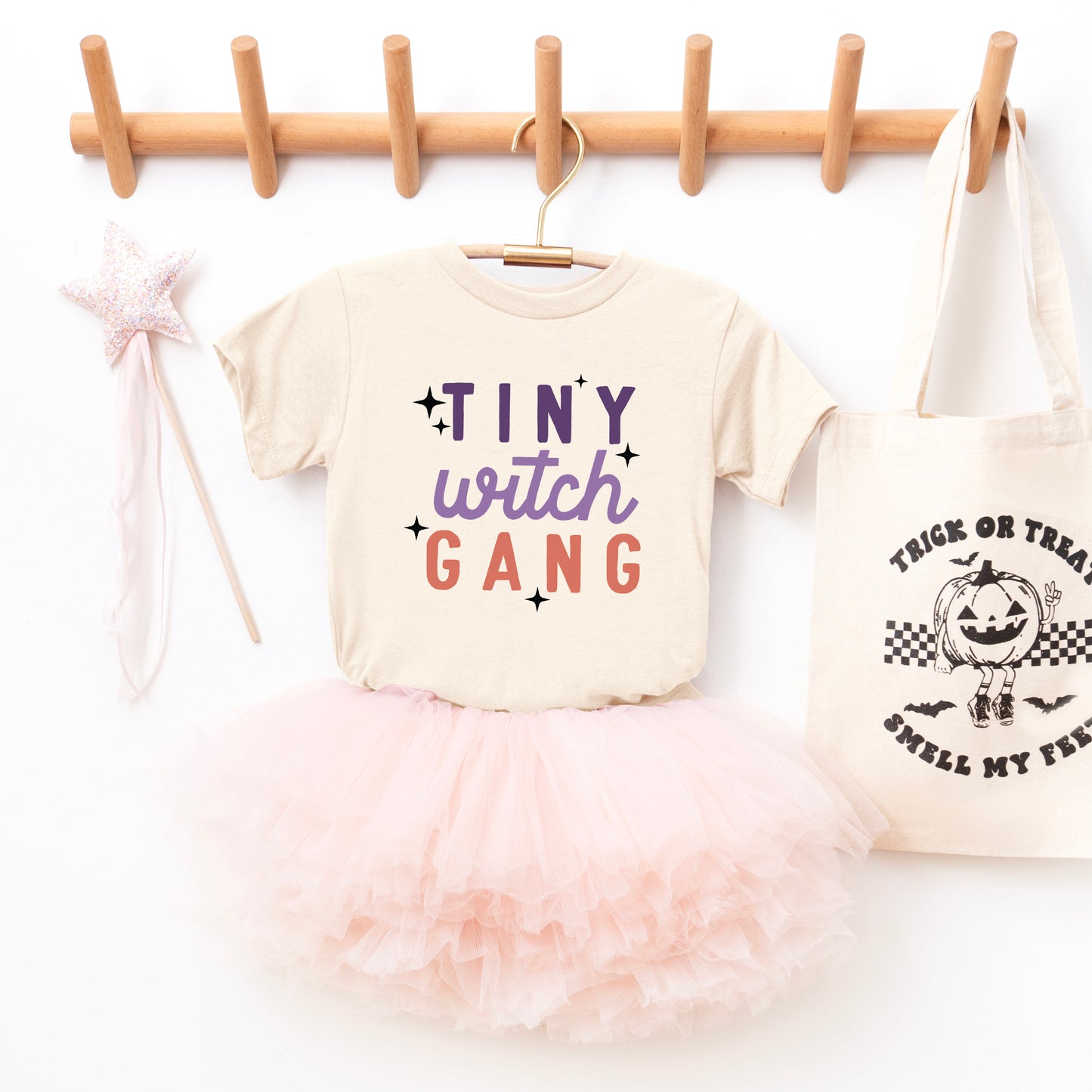 Tiny Witch Gang | Youth Graphic Short Sleeve Tee