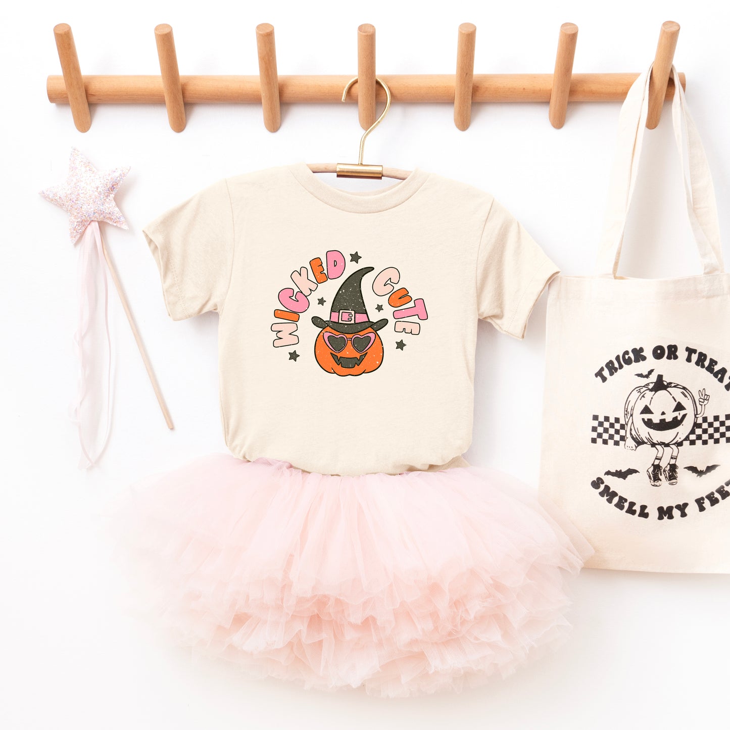 Wicked Cute Pumpkin | Toddler Graphic Short Sleeve Tee