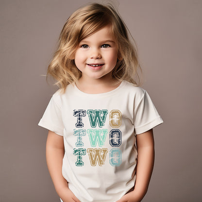 Two Two Two | Toddler Graphic Short Sleeve Tee