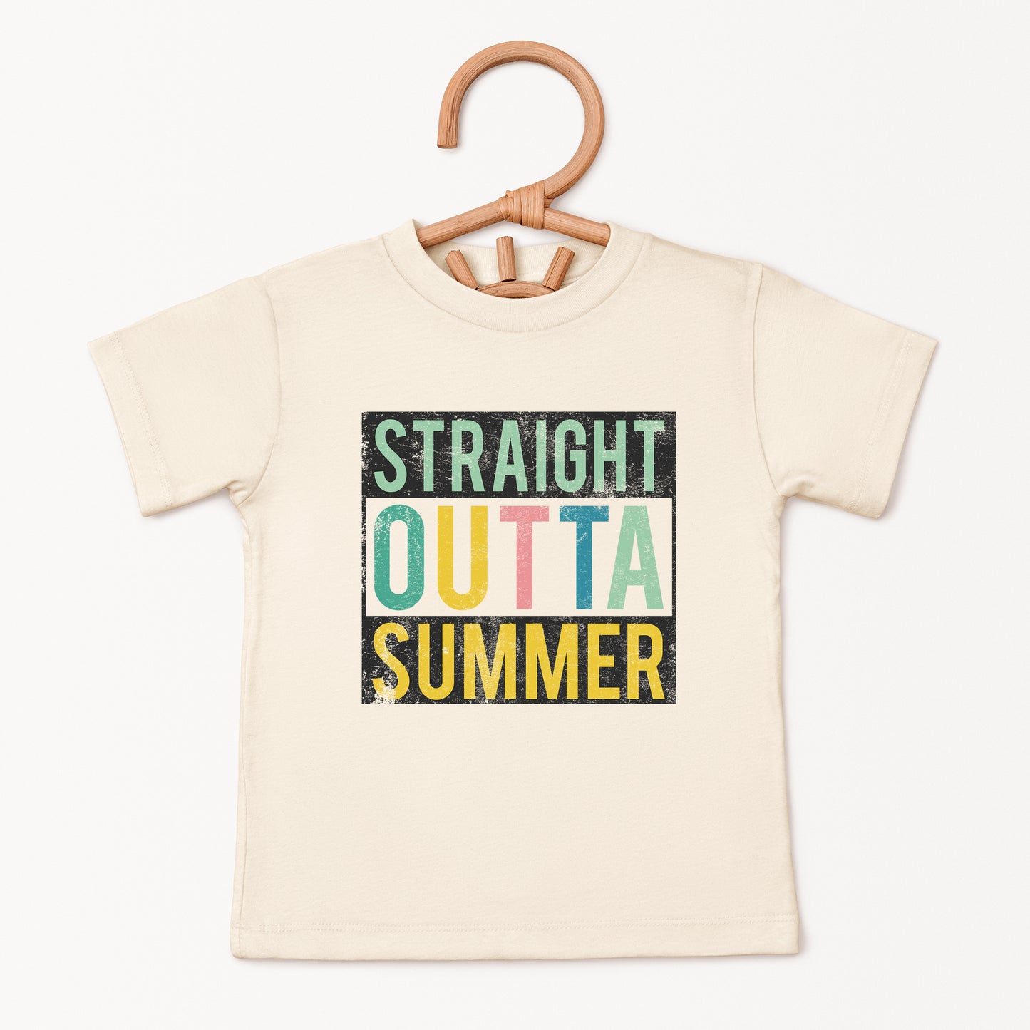 Straight Outta Summer | Toddler Graphic Short Sleeve Tee