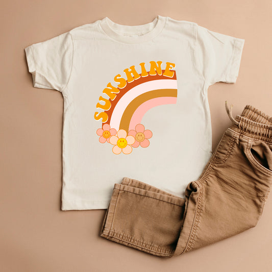 Sunshine Rainbow | Toddler Graphic Short Sleeve Tee