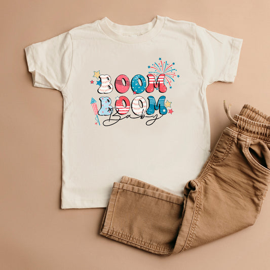 Boom Boom Baby | Youth Graphic Short Sleeve Tee