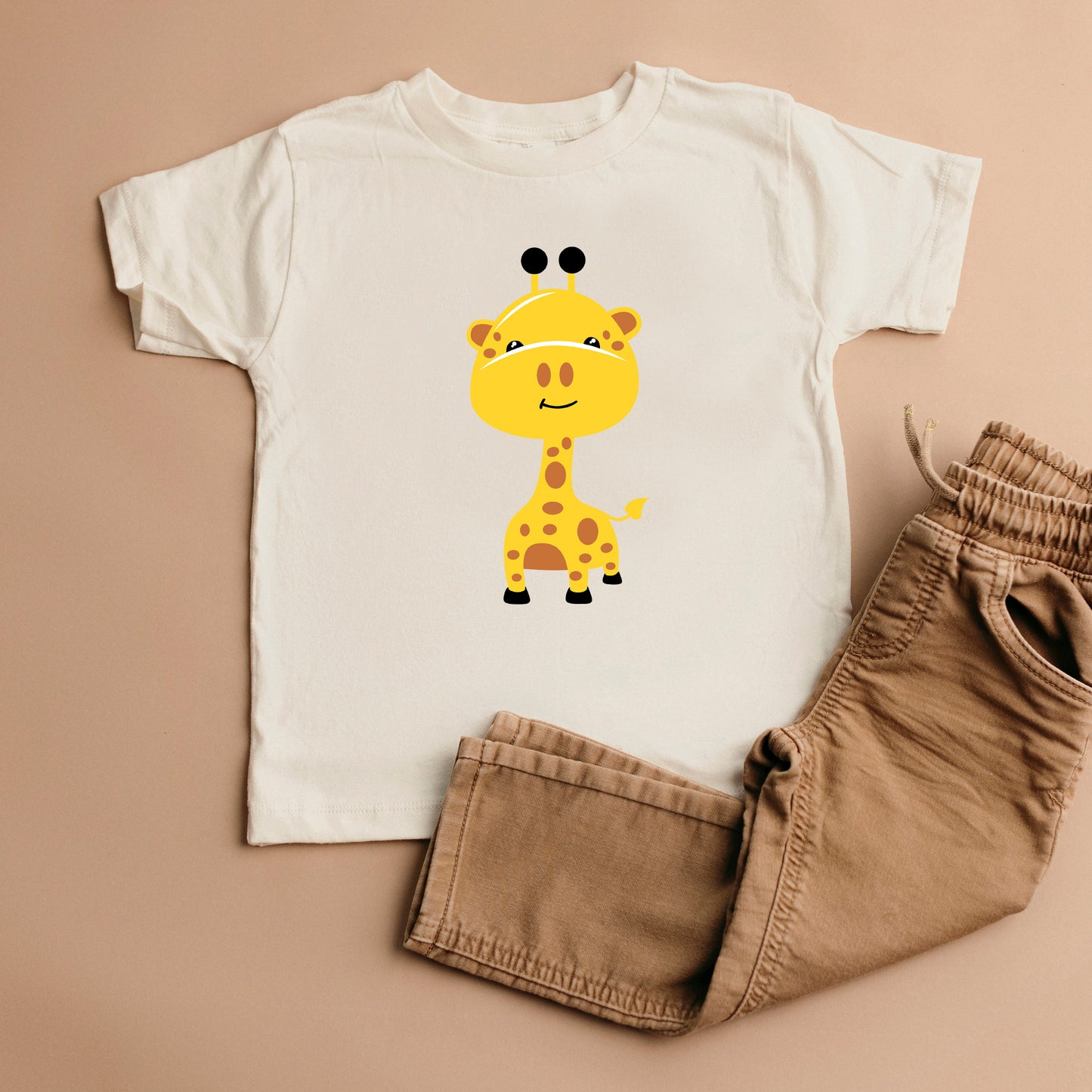 Giraffe Colorful | Toddler Graphic Short Sleeve Tee