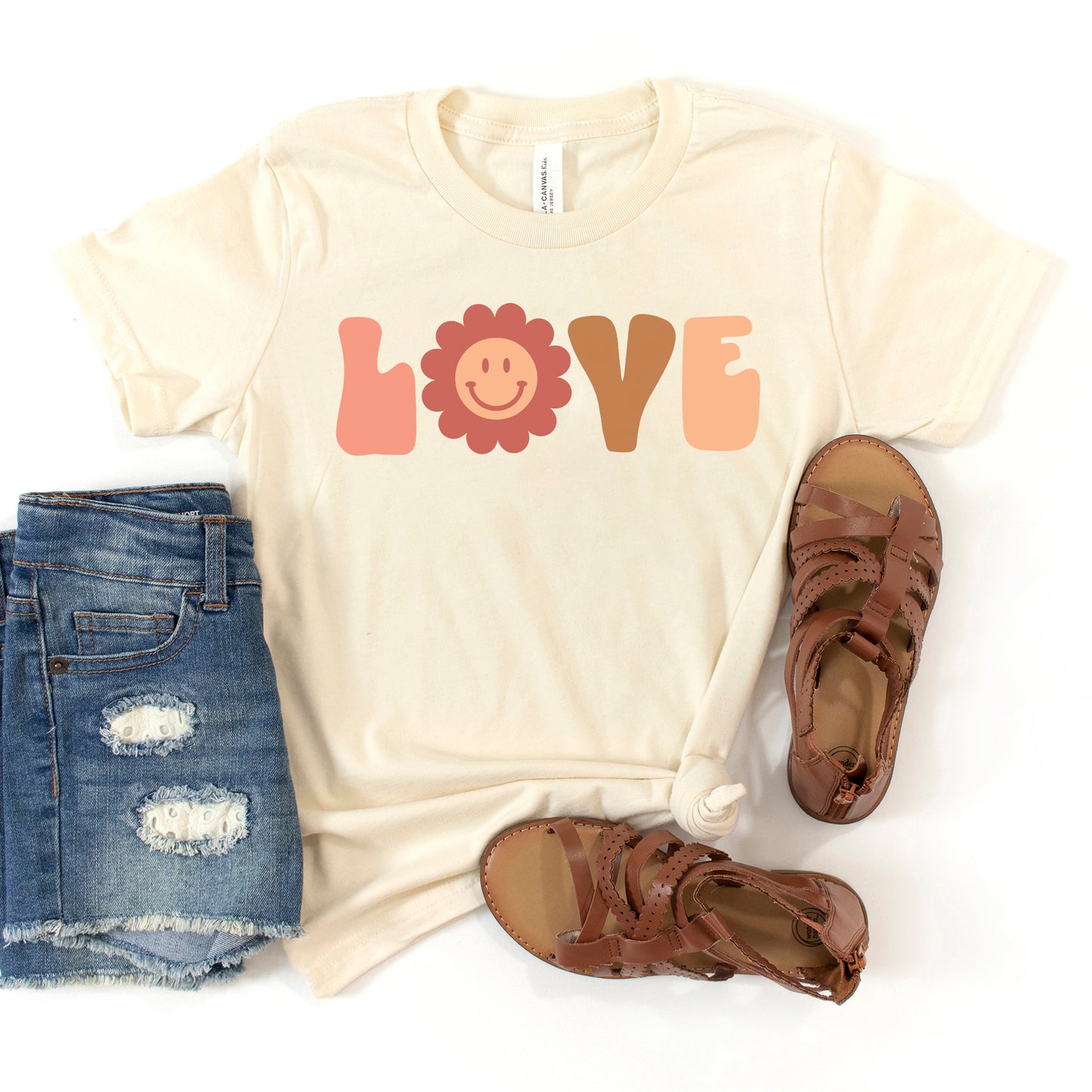 Love Daisy | Youth Graphic Short Sleeve Tee