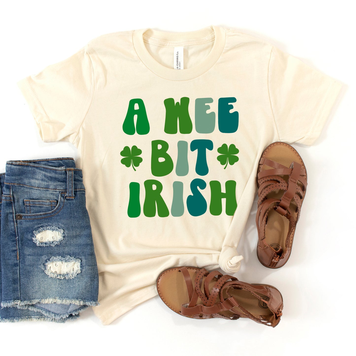 A Wee Bit Irish | Youth Graphic Short Sleeve Tee