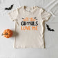 All The Ghouls Love Me Bats | Toddler Graphic Short Sleeve Tee