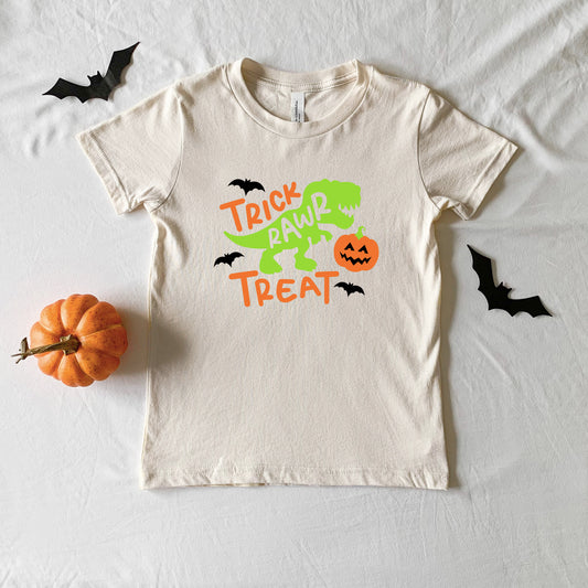 Trick Rawr Treat | Toddler Graphic Short Sleeve Tee