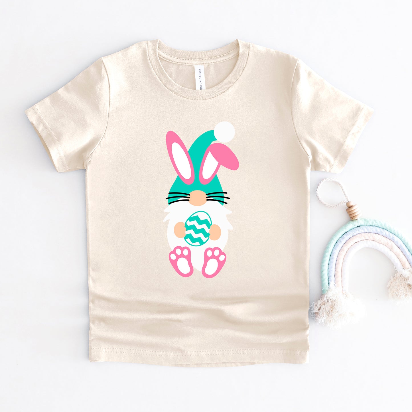 Gnome Bunny | Toddler Graphic Short Sleeve Tee