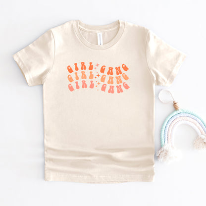 Girl Gang Wavy | Toddler Graphic Short Sleeve Tee