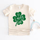 One Lucky Girl Heart | Toddler Graphic Short Sleeve Tee