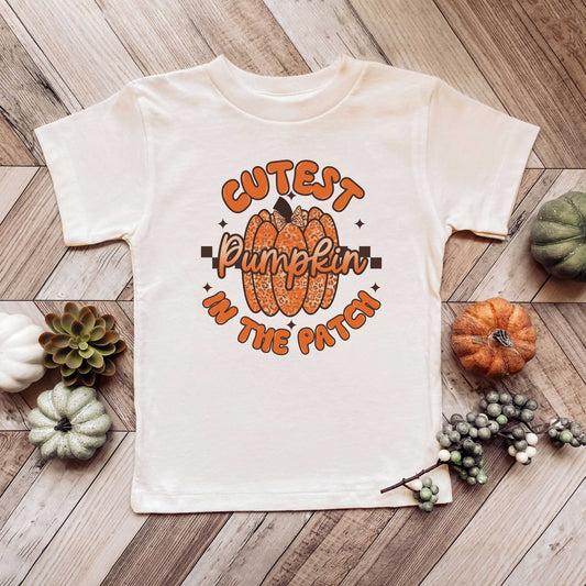 Cutest Pumpkin Leopard Print | Youth Graphic Short Sleeve Tee