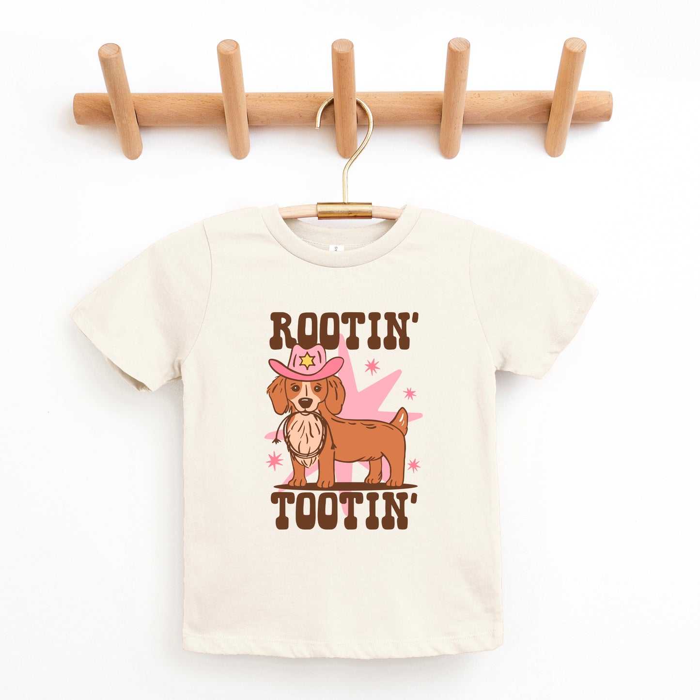 Rootin' Tootin' Dog | Youth Graphic Short Sleeve Tee