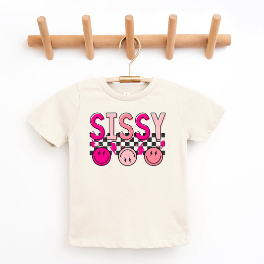 Sissy Checkered | Youth Graphic Short Sleeve Tee