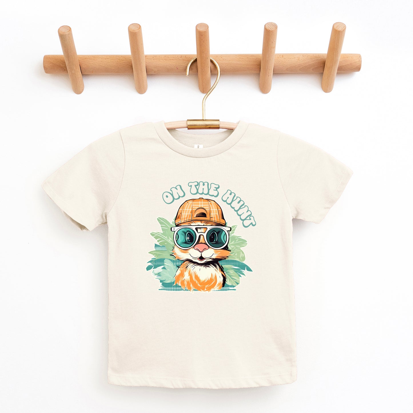 On The Hunt Bunny | Youth Graphic Short Sleeve Tee