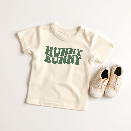 Hunny Bunny Wavy | Toddler Graphic Short Sleeve Tee