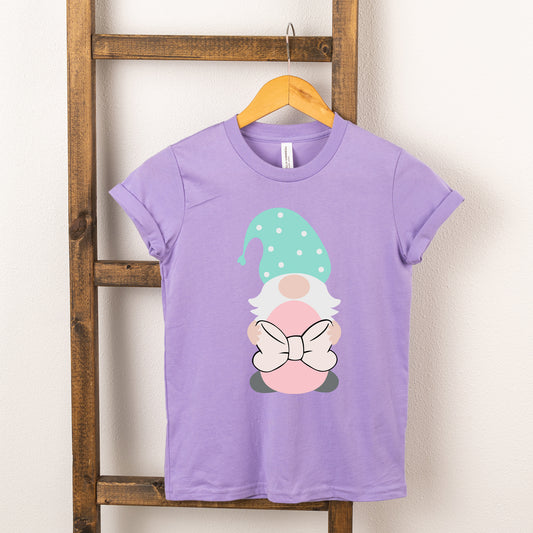 Easter Gnome With Egg | Youth Short Sleeve Crew Neck