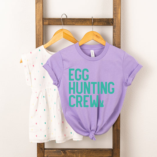 Egg Hunting Crew Bunny | Youth Graphic Short Sleeve Tee