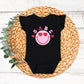 Babe Smile | Baby Graphic Flutter Sleeve Onesie