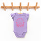 Grow Wild Sun Child | Baby Graphic Flutter Sleeve Onesie