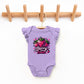 Berry Sweet Strawberry | Baby Graphic Flutter Sleeve Onesie