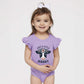 A Little Moody | Baby Graphic Flutter Sleeve Onesie