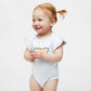 Summer Girl Retro | Baby Graphic Flutter Sleeve Onesie
