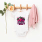 Berry Sweet Strawberry | Baby Graphic Flutter Sleeve Onesie