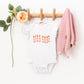 Girl Gang Wavy | Baby Graphic Flutter Sleeve Onesie