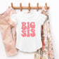 Big Sis Wavy | Toddler Graphic Flutter Sleeve Tee