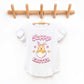 Hoppy Easter Chick Colorful | Toddler Graphic Flutter Sleeve Tee