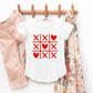 Tic Tac Heart | Toddler Graphic Flutter Sleeve Tee