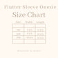 My First Easter | Baby Graphic Flutter Sleeve Onesie