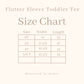 Groovy Easter Chick | Toddler Graphic Flutter Sleeve Tee