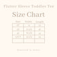 Pastel Happy Easter Stacked | Toddler Graphic Flutter Sleeve Tee