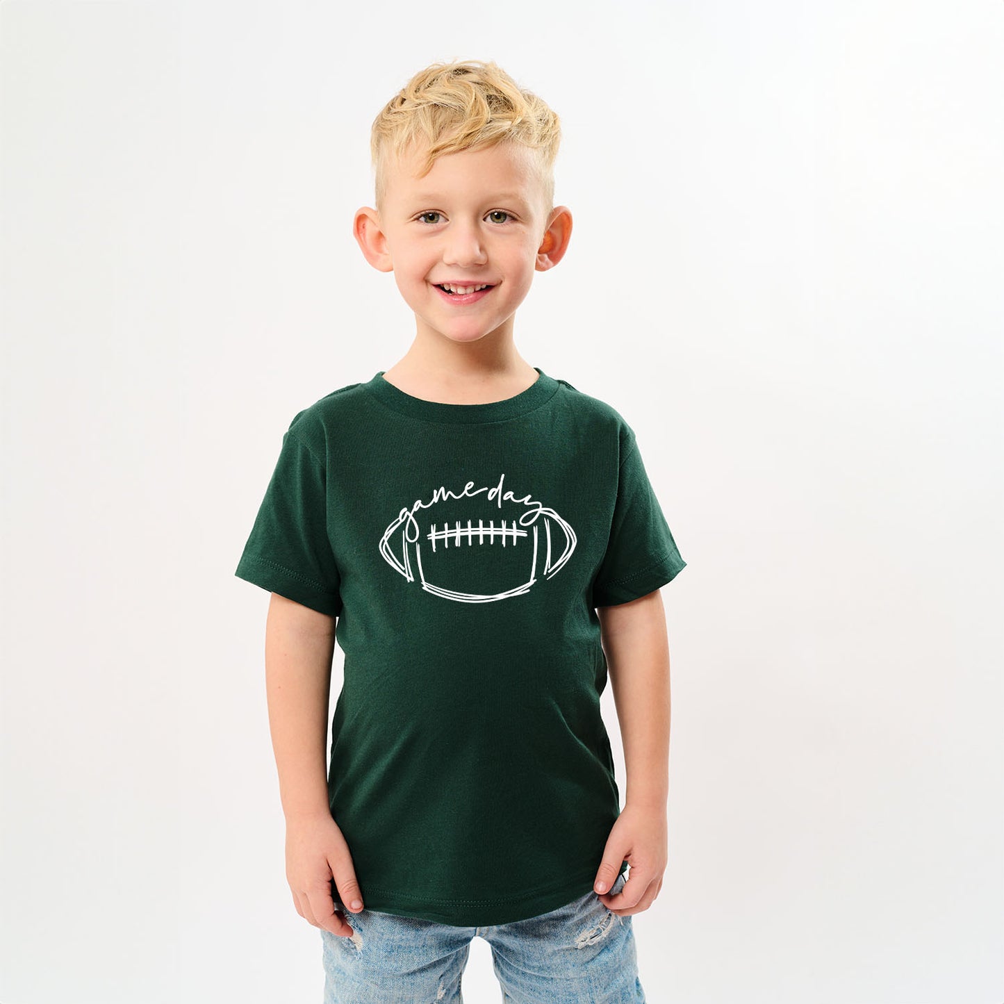 Football Game Day | Toddler Graphic Short Sleeve Tee