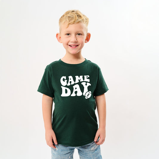 Game Day Football | Toddler Graphic Short Sleeve Tee