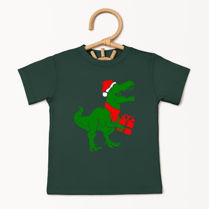 Dino Present | Toddler Graphic Short Sleeve Tee