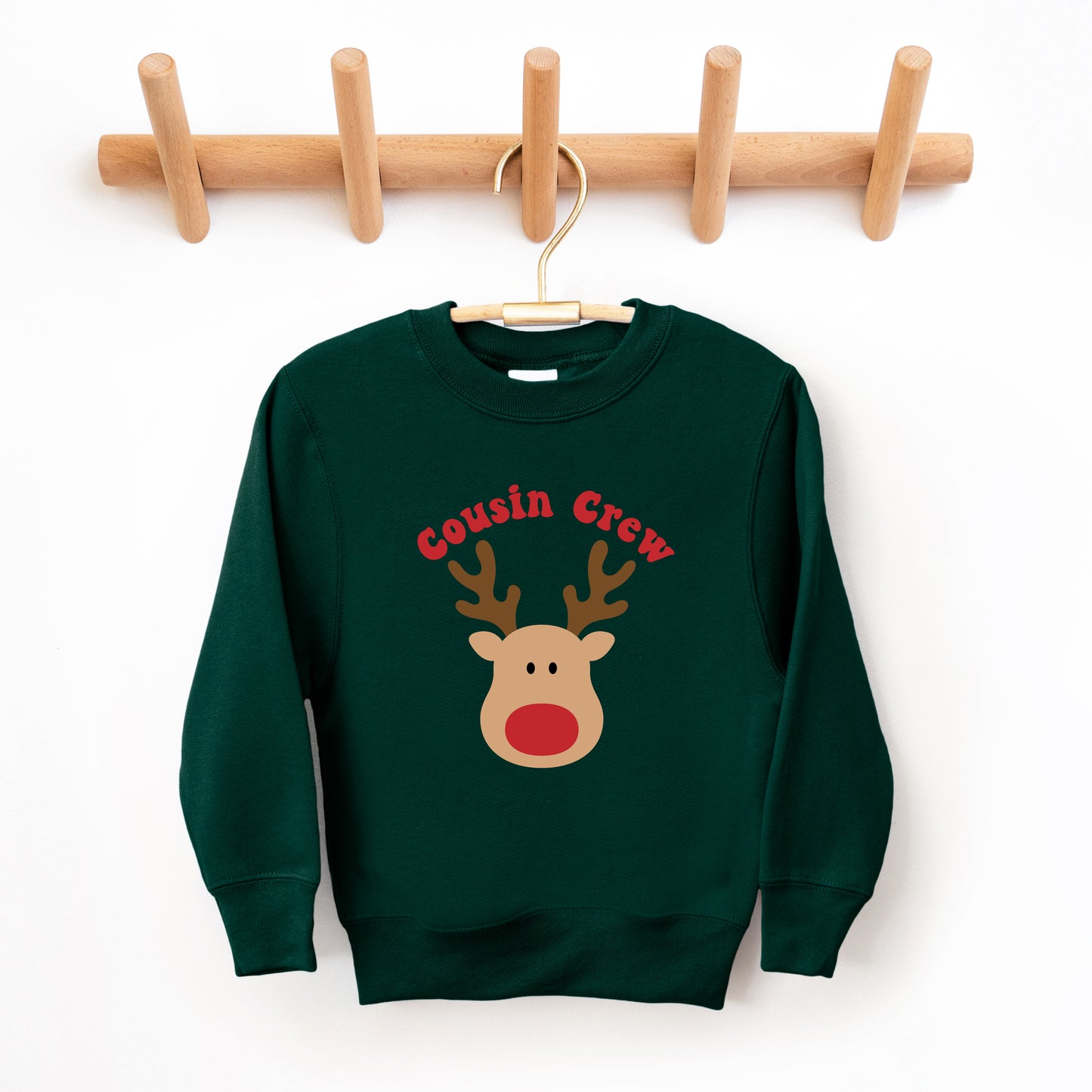 Cousin Crew Reindeer | Youth Graphic Sweatshirt