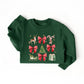 Coquette Christmas Collage | Youth Graphic Sweatshirt