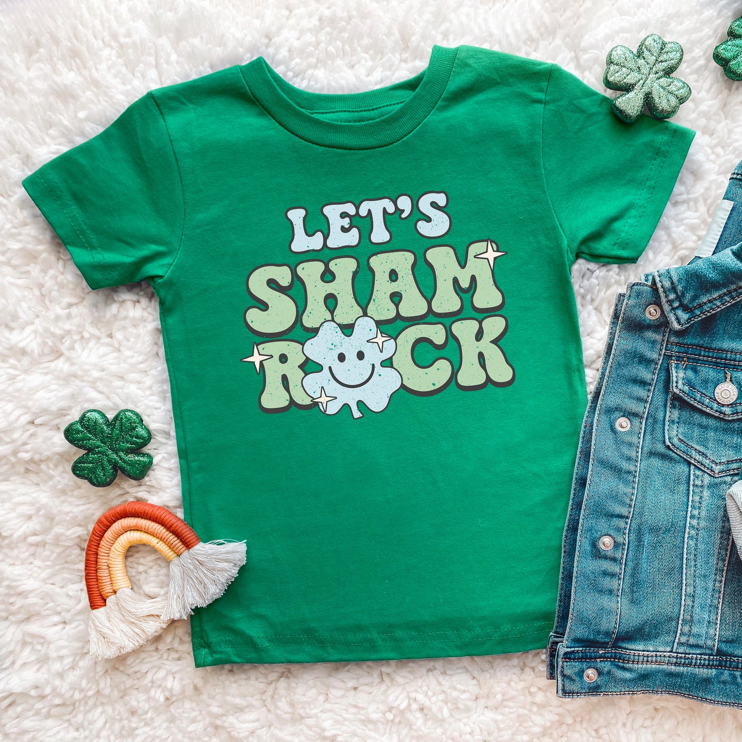 Let's Shamrock | Youth Graphic Short Sleeve Tee