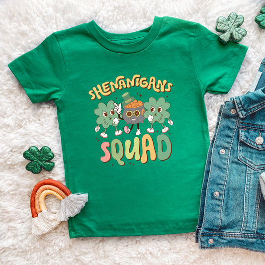 Shenanigans Squad | Toddler Graphic Short Sleeve Tee