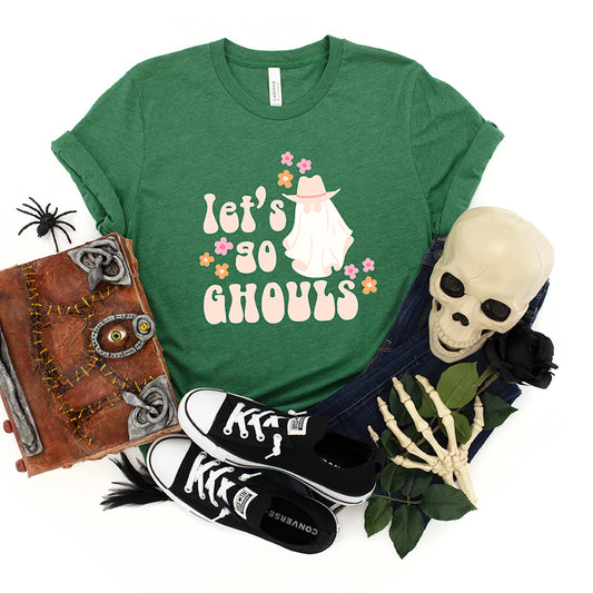 Let's Go Ghouls Ghost | Youth Short Sleeve Crew Neck