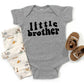 Little Brother Wavy | Baby Graphic Short Sleeve Onesie