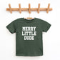 Merry Little Dude | Toddler Graphic Short Sleeve Tee