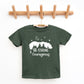 Be Strong And Courageous Bear Trees | Toddler Graphic Short Sleeve Tee