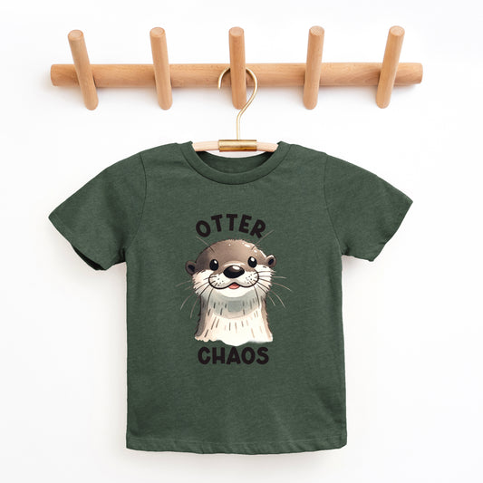 Otter Chaos | Youth Graphic Short Sleeve Tee