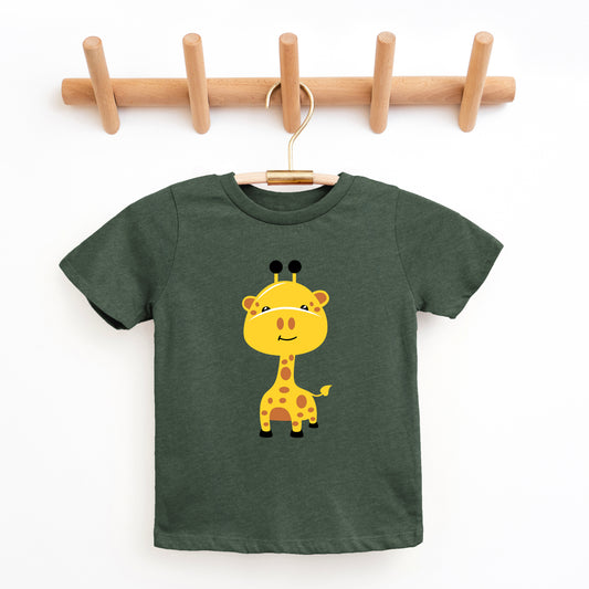 Giraffe Colorful | Toddler Graphic Short Sleeve Tee